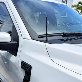VOFONO Short Antenna for Ford F150 F-150 2009-2026, 7 Inch F-150 Raptor Lightning 2017-2026 F-250 F-350, 2021-2024 Bronco Pickup Truck Antenna Replacement, Ford Truck Accessories