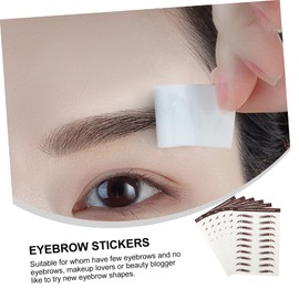 minkissy Temporary Eyebrow Stickers 6pcs Set Quick Easy to Apply for Natural Brows