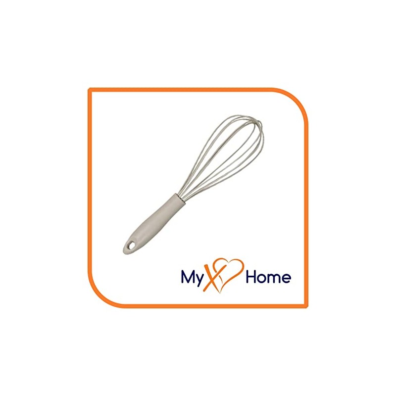 7" Gray Silicone Whisk by MyXOHome