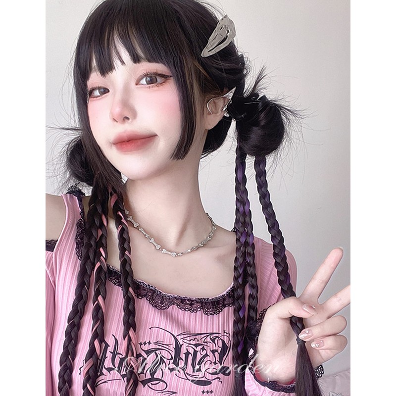 INMAN Hair Extension, Braid Extension, Boxer Braid, Ponytail, Twin Tail,