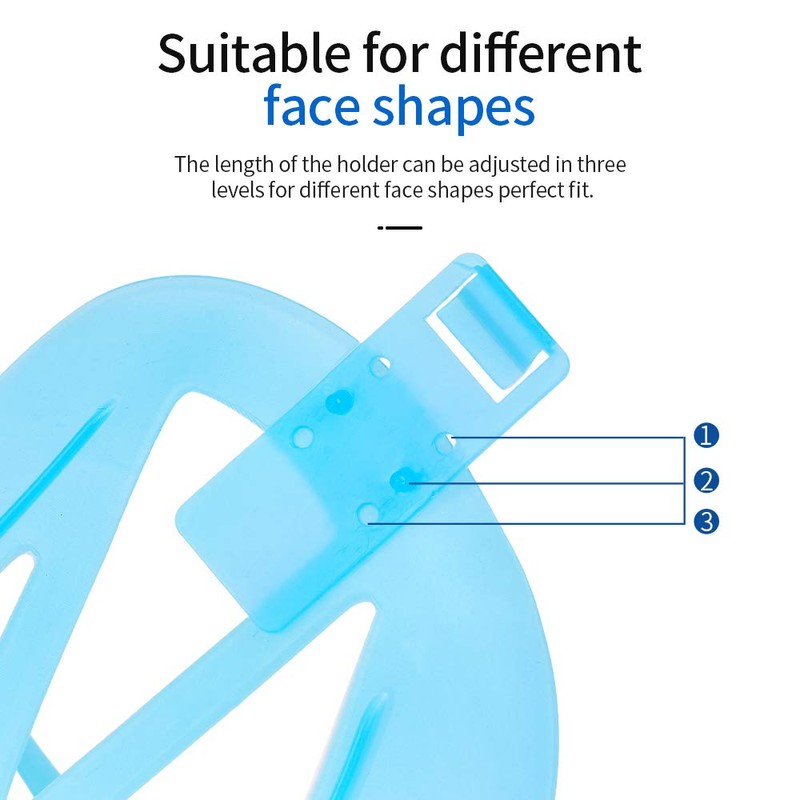 Expand Cup for Mask, 5 Pieces DMaos Mask Bracket, Lipstick