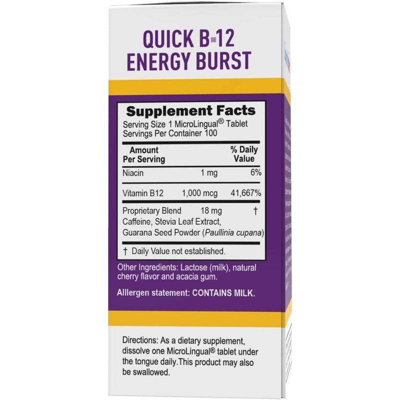 Superior Source NO Shot Quick Energy Burst B-12 1,000 mcg