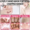 6PCS Hydrating Hand Mask Gifts Set,Intensive Cute Hand Masks for