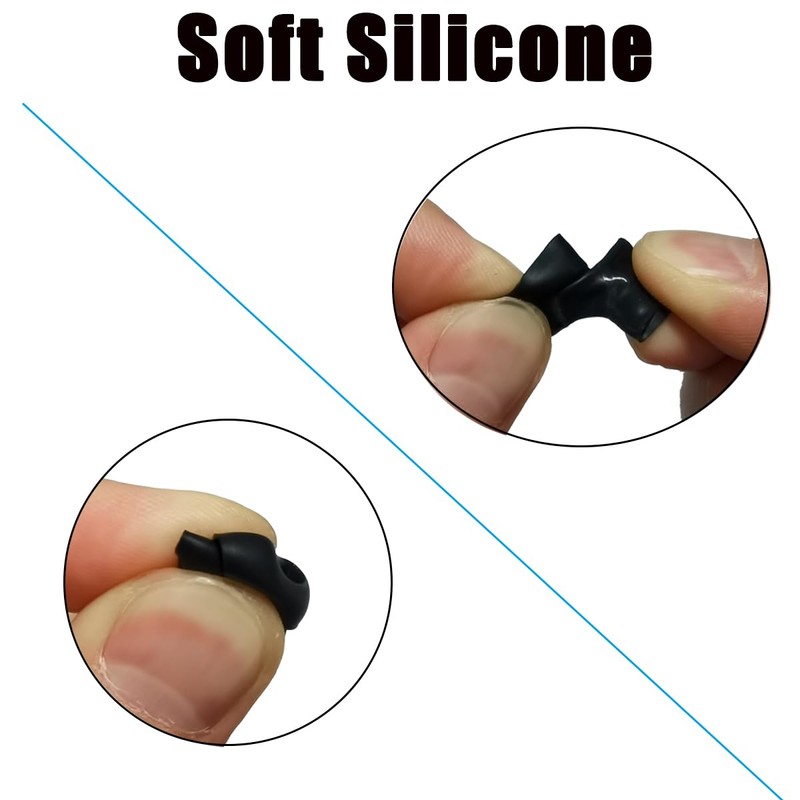 Double Flange Ear Tips for Beats Studio Buds Replacement Earbuds