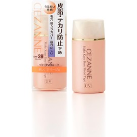  Cezanne Sebum and shine prevention base, moisturizing type, orange beige, makeup base, 30ml, hard to shine, hard to fall apart