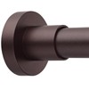 BRIOFOX Shower Curtain Rod Adjustable 18-64 Inch, Stainless Steel Spring