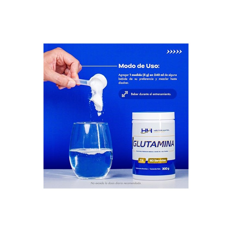 Signature Series GLUTAMINA – Suplemento en Polvo a base de
