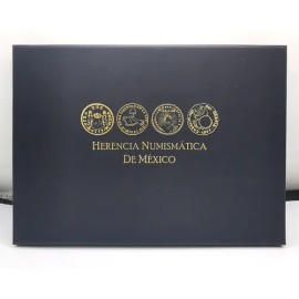 Estuche Vacio Serie Ill 2013 Herencia Numismática De México