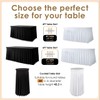 White Table cloth for Rectangle table 6ft Table Cover for