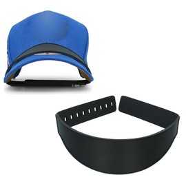 Hat Brim Bender (2-Pack) - Easy Snap-On Curving Bands for a Perfect Hat Brim - Fits All Hat Sizes - Black, Reusable Design - Color: White(2pcs)