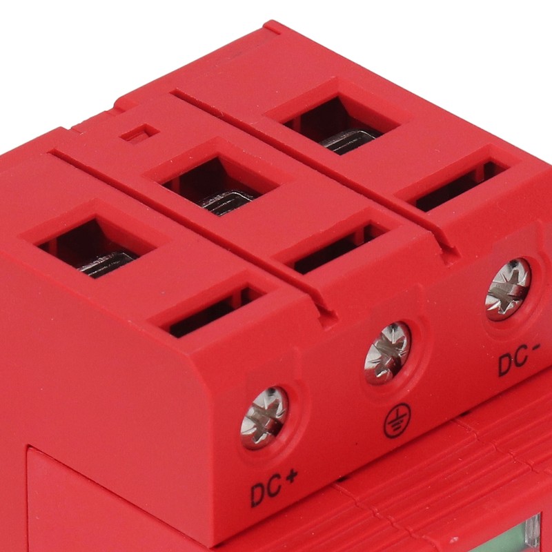 Orange Red Combiner Box Surge Protection Device Distribution Box Voltage