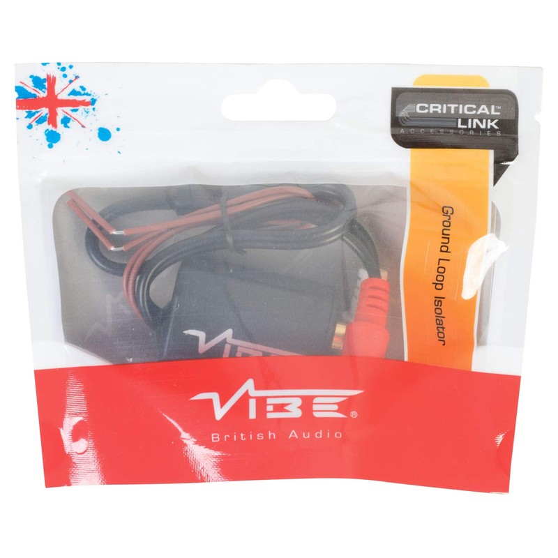 VIBE CLGLI-V7 Critical Link Ground Loop Isolator, Black