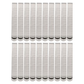 20pcs Stainless Steel Hemming Clips 3 Inch Measurement Ruler Quilting Supplies for Fabric Clips Hem Marker Ruler Fabric Clips