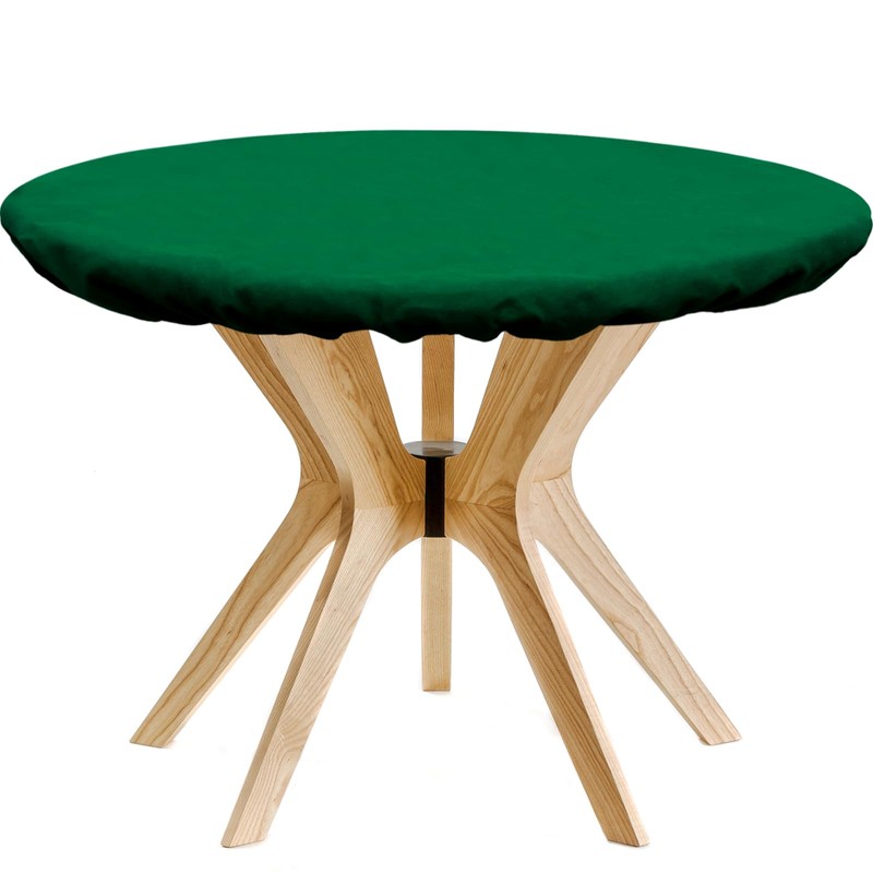 Felt Card Table Game Cover,36.2 Inch Round Tablecloth,Game Table Topper