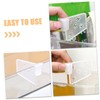 KONTONTY Pcs Fridge Organizers Extendable Storage Dividers for Refrigerator Side