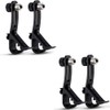 4 PCS Adjustable Mic Mount Clamp Holder,Shockproof Drum Microphone Securing