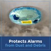 IMPRESA Pack of 12 Temporary Smoke Detector Cover Pack -