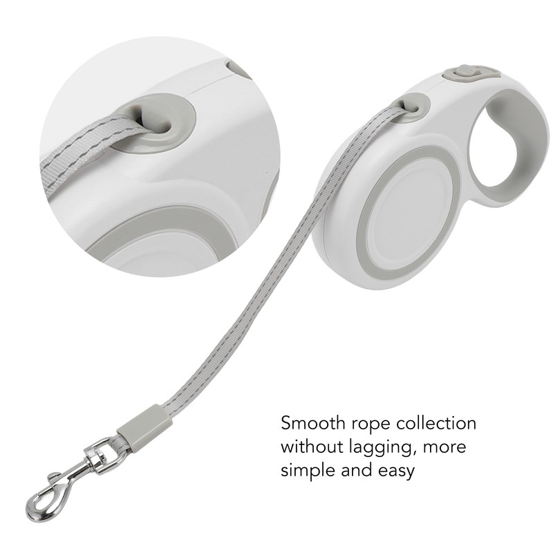 Retractable Dog Leash Reflective Ergonomic Automatic Telescopic Tractor Dog Tape