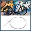 TUCKBOLD 2pcs Silver Tone Universal Front Rear Brake Cable Wire