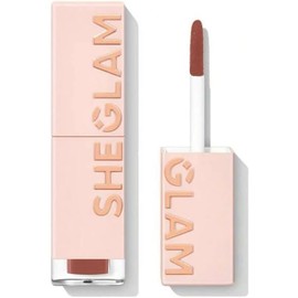 Labial Sheglam de larga duración con brillo cambiante y acabado hidratante (Mocha loca, 3.5 g)