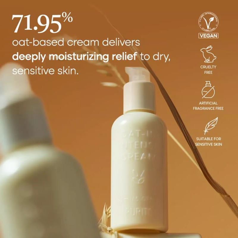 Purito Avena Crema Intensa 150 Ml / 5.07 Fl. Oz,