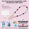 Lostars Beaded Phone Wrist Strap,Detachable Phone Wristlet Strap with Tether