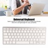Wireless Keyboard Portable Universal Slim Silent Wireless Bluetooth German Keyboard