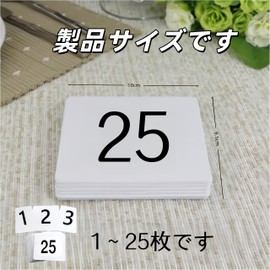 RJDJDLXM Table Numbers 1-50 Number Tags Place Cards Plastic Table Numbers Stand Plate Place Card Holder Numbers