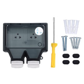 Outdoor Outlet WIFI IP66 Waterproof Socket With Timer for Patio Garden US Plug 110‑250V 16A