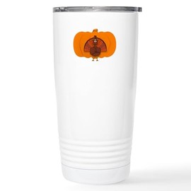 CafePress Thanksgiving Mugs 20 oz. Insulated Stainless Steel Coffee Tumbler