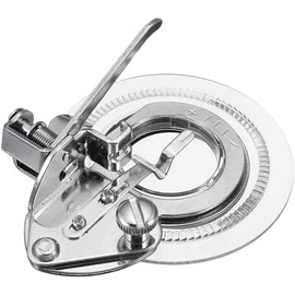 CENPEK Multifunctional Daisy Flower Stitch Sewing Machine Presser Foot Decorative Embroidery Stitch Circles Ruffler Presser Foot for Low Shank Snap-On Sewing Machines