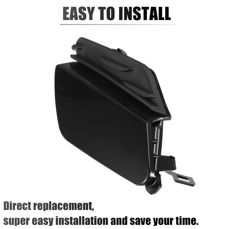 QUARKZMAN Front Car Bumper Tow Hook Cover Towing Eye Cap