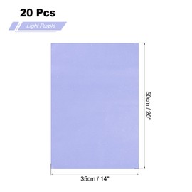 MECCANIXITY 20 Sheets Wrapping Tissue Paper, Glitter Tissue Paper for Gift Bags 14 x 20 Inch Sparkle Tissue Paper for Gift Wrapping, DIY Crafts, Packing, Light Purple