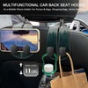 Blusabaca 2PCS Car Seat Back Storage Headrest Hooks, Forest Trees
