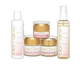 Biomaná Kit Promoción de Placenta con 5 productos v.125 (día, noche, ojos, leche, loción)