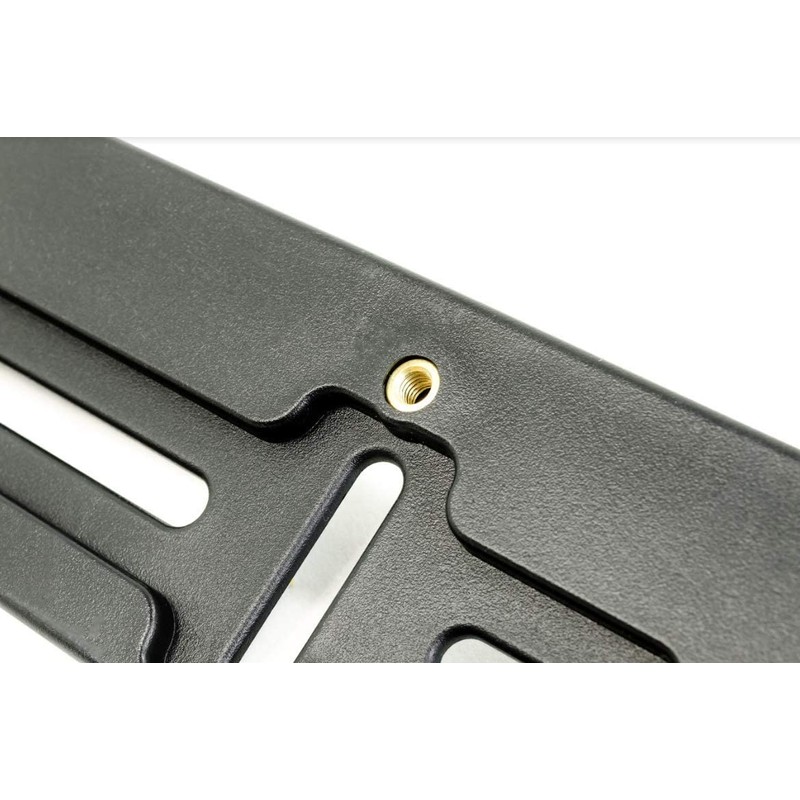 Front License Plate Tag Holder Mounting Adapter Bumper Kit Bracket