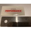 FORD PERFORMANCE OVAL DOMED RESIN DECAL EMBLEM STICKER FOR RAPTOR