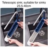 Adjustable and Easy to Use Telescopic Sink Sponge Soap Storage