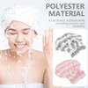 BESTOYARD 2 Toallas de Microfibra para Secar el Cabello, Gorro