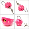 Honbay Cute Dragon Fruit Padlock Pitaya Mini Padlock Lock with