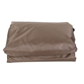 Ejoyous Hot Tub Cover, Rainproof Dustproof Bathtub Protector Cover Solar Covers, Outdoor Square Hot Spring Bath Cover Cap Hot Tub Covers for Winter (Brown)