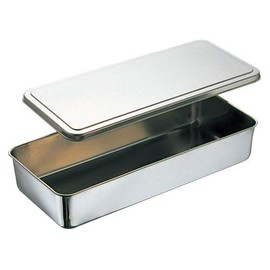 Sanho Sangyo 09900331 Condiment Container, Silver, 3 Pieces, Condiment Bat, No Tangs, No. 0