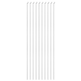 uxcell 1.5mm x 325mm (12.7 Inch) Steel Z Pull/Push Rods Parts for RC Airplane Plane Boat Replacement (Pack of 10)