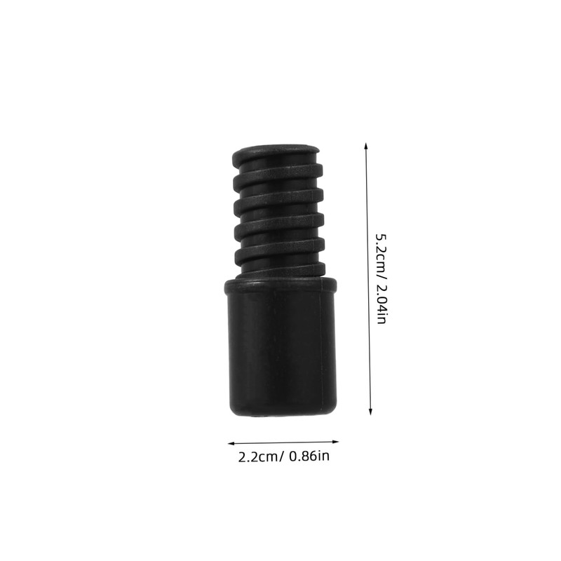 Ipetboom 10pcs Threaded Tip Adapter for Extension Poles Sturdy Broom