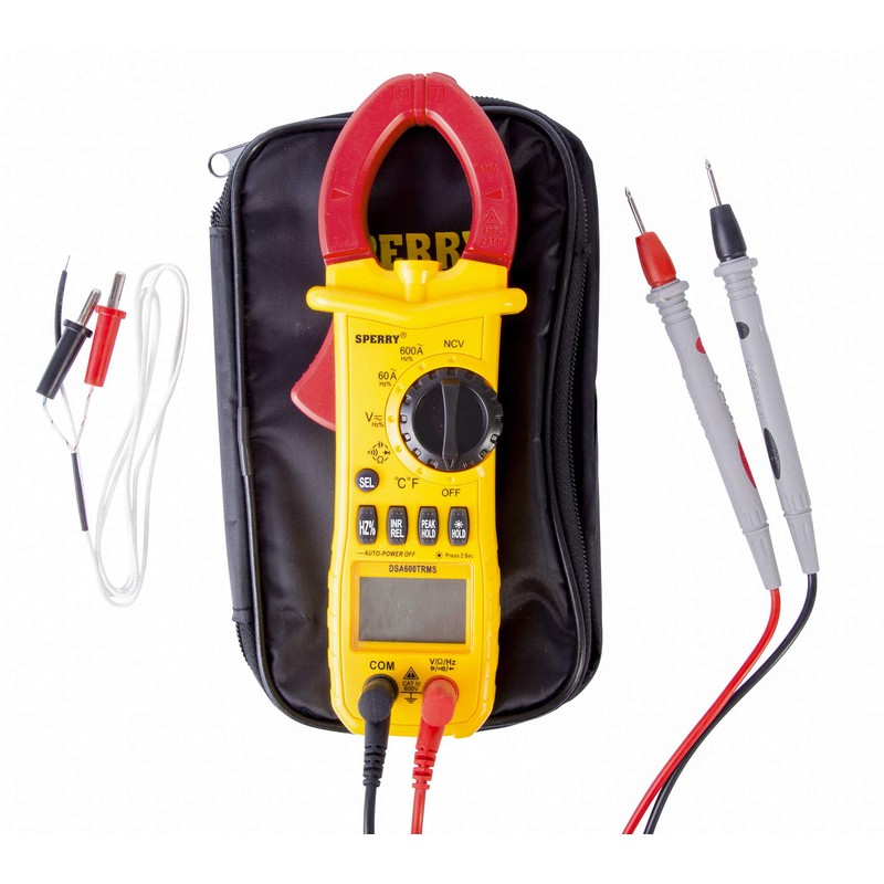 Sperry Instruments DSA600TRMS 12 Function True RMS Digital Clamp Meter,