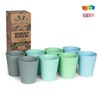 Grow Forward Premium Kids Plastic Cups - Set of 8