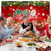 Gift Spree Large Merry Christmas Backdrop for Party Decoration