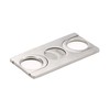 BigSmoke Cigar Cutter Stainless Steel in Credit Card Format, Double