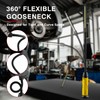 Napatyre Rechargeable LED Work Light with Flexible Gooseneck, Up to