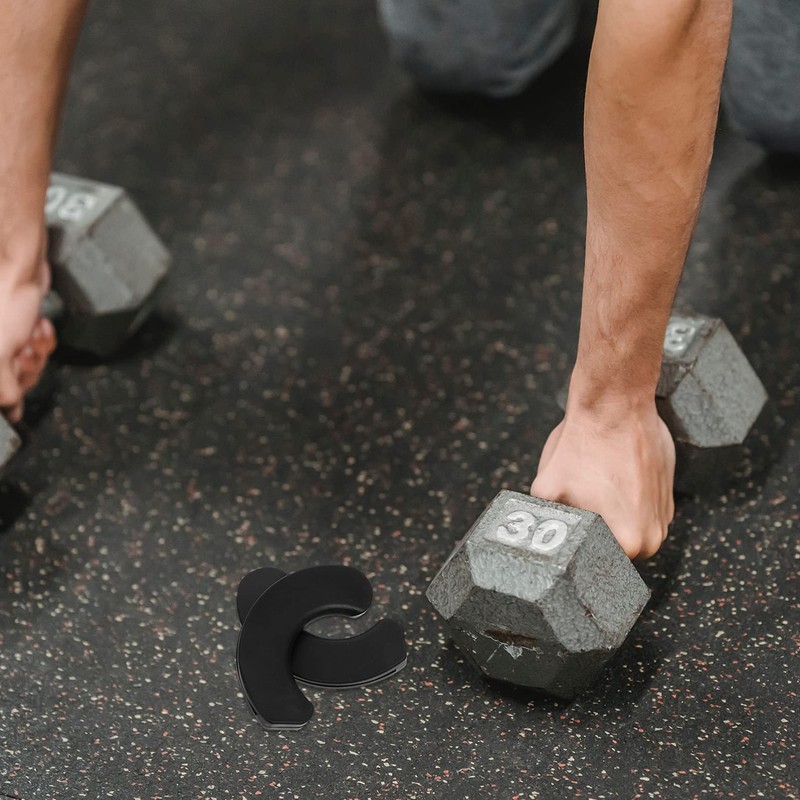 Mipcase 20pcs Shockproof Dumbbell Holders Compact Workout Tool for Home